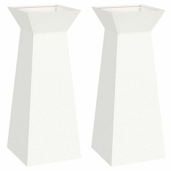 vidaXL &Gamma;&lambda;ά&sigma;&tau;&rho;&alpha; &Pi;&upsilon;&lambda;ώ&nu;&alpha;&sigmaf; 2 pcs &Lambda;&epsilon;&upsilon;&kappa;ό 40 x 40 x 100 cm