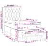 vidaXL &Kappa;&rho;&epsilon;&beta;ά&tau;&iota; Boxspring &mu;&epsilon; &Sigma;&tau;&rho;ώ&mu;&alpha; &Sigma;&kappa;&omicron;ύ&rho;&omicron; &Kappa;&alpha;&phi;έ 80x200 &epsilon;&kappa;. &Upsilon;&phi;&alpha;&sigma;&mu;ά&tau;&iota;&nu;&omicron;