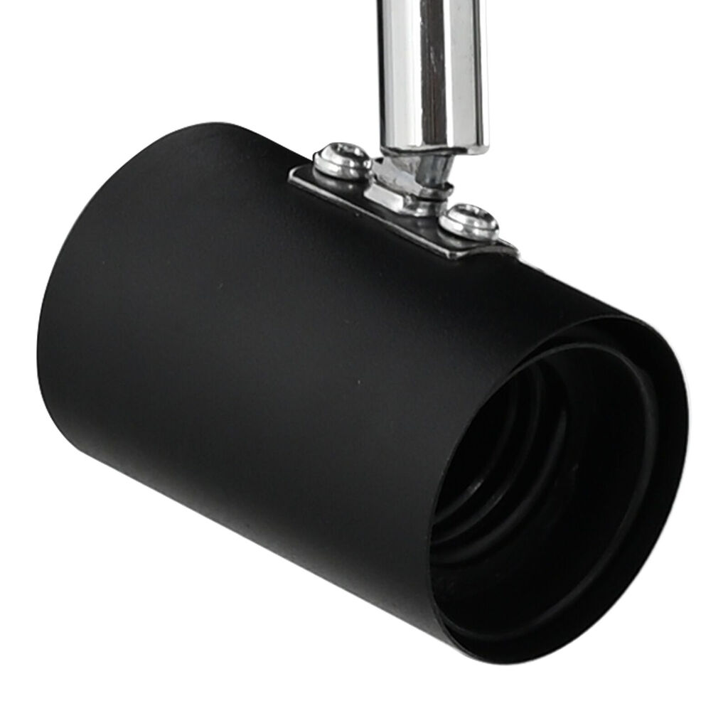 vidaXL Σποτ οροφής Μαύρο 38 x 6.5 x 11.5 εκ Ατσάλι