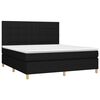 vidaXL &Kappa;&rho;&epsilon;&beta;ά&tau;&iota; Boxspring &mu;&epsilon; &Sigma;&tau;&rho;ώ&mu;&alpha; &Mu;&alpha;ύ&rho;&omicron; 180x200 &epsilon;&kappa;. &Upsilon;&phi;&alpha;&sigma;&mu;ά&tau;&iota;&nu;&omicron;