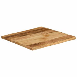 vidaXL &Epsilon;&pi;&iota;&phi;ά&nu;&epsilon;&iota;&alpha; &Tau;&rho;&alpha;&pi;&epsilon;&zeta;&iota;&omicron;ύ 40x40x2,5 &epsilon;&kappa;. Live Edge &Mu;&alpha;&sigma;ί&phi; &Xi;ύ&lambda;&omicron; &Mu;ά&nu;&gamma;&kappa;&omicron;