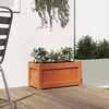 vidaXL Ζαρντινιέρα Καφέ Κεριού 60 x 31 x 31 εκ. από Μασίφ Ξύλο Πεύκου