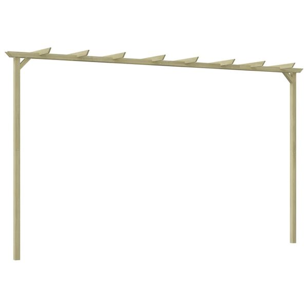vidaXL Πέργκολα Κήπου 360 x 200 x 60 εκ. από Εμποτισμένο Ξύλο Πεύκου