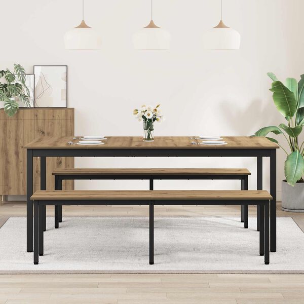 vidaXL &Tau;&rho;&alpha;&pi;&epsilon;&zeta;&alpha;&rho;ί&epsilon;&sigmaf; 2 pcs 180 x 90 x 75 cm &Epsilon;&pi;&epsilon;&xi;&epsilon;&rho;&gamma;&alpha;&sigma;&mu;έ&nu;&omicron; &xi;ύ&lambda;&omicron;
