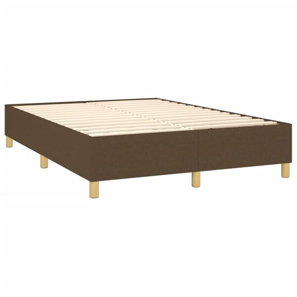 vidaXL &Kappa;&rho;&epsilon;&beta;ά&tau;&iota; Boxspring &mu;&epsilon; &Sigma;&tau;&rho;ώ&mu;&alpha; &Sigma;&kappa;&omicron;ύ&rho;&omicron; &Kappa;&alpha;&phi;έ 140x200 &epsilon;&kappa; &Upsilon;&phi;&alpha;&sigma;&mu;ά&tau;&iota;&nu;&omicron;