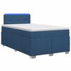 vidaXL &Kappa;&rho;&epsilon;&beta;ά&tau;&iota; Box Spring &mu;&epsilon; &Sigma;&tau;&rho;ώ&mu;&alpha; &kappa;&alpha;&iota; LED &Mu;&pi;&lambda;&epsilon; 120 x 200 cm Ύ&phi;&alpha;&sigma;&mu;&alpha;