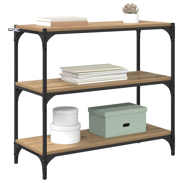 vidaXL &Beta;&iota;&beta;&lambda;&iota;&omicron;&theta;ή&kappa;&eta; Artisan Oak 80 x 33 x 70,5 &epsilon;&kappa;.