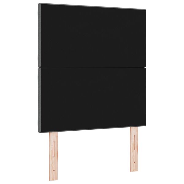 vidaXL Υφασμάτινο Κεφαλάρι Geometric Σκούρο γκρι 80 cm ύφασμα