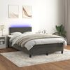vidaXL &Kappa;&rho;&epsilon;&beta;ά&tau;&iota; Boxspring &mu;&epsilon; &Sigma;&tau;&rho;ώ&mu;&alpha; & LED &Sigma;&kappa;. &Gamma;&kappa;&rho;&iota; 120x200&epsilon;&kappa;. &Beta;&epsilon;&lambda;&omicron;ύ&delta;&iota;&nu;&omicron;