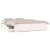 vidaXL &Pi;&lambda;&alpha;ί&sigma;&iota;&omicron; &Kappa;&rho;&epsilon;&beta;&alpha;&tau;&iota;&omicron;ύ &mu;&epsilon; &Sigma;&upsilon;&rho;&tau;ά&rho;&iota;&alpha; &Lambda;&epsilon;&upsilon;&kappa;ό 140 x 200 &epsilon;&kappa;.
