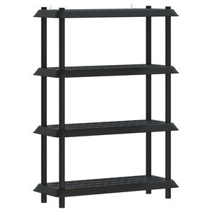 vidaXL &Mu;&omicron;&nu;ά&delta;&alpha; &Rho;&alpha;&phi;&iota;&omicron;ύ 4 &epsilon;&pi;ί&pi;&epsilon;&delta;&alpha; 100 x 40 x 136,5 &epsilon;&kappa; PP &Alpha;&nu;&theta;&rho;&alpha;&kappa;ί