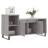 vidaXL Έπιπλο Τηλεόρασης Γκρι Sonoma 100x35x55 εκ. από Επεξεργ. Ξύλο