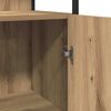 vidaXL Μονάδες Νιπτήρα Μπάνιου με ράφι Καφέ 33 x 33 x 185.5 εκ