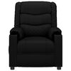 vidaXL Πολυθρόνα Μασάζ Ηλεκτρική Μαύρο από Συνθετικό Δέρμα