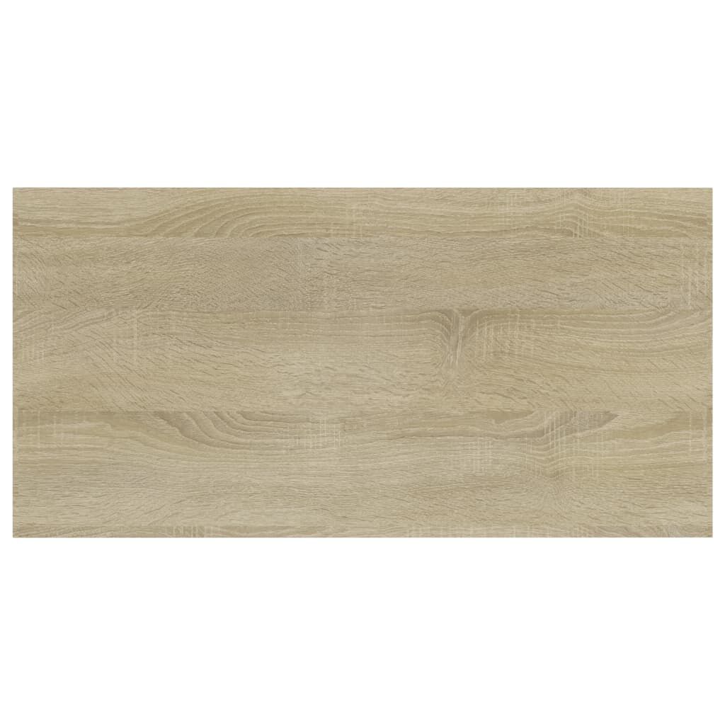 vidaXL Ράφια Βιβλιοθήκης 4 τεμ. Sonoma Δρυς 40x20x1,5 εκ. Επεξ.Ξύλο