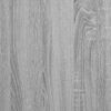 vidaXL Κομοδίνο με συρτάρι Γκρι 71 x 34.5 x 75 εκ. Επεξεργασμένο ξύλο