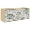 vidaXL &Kappa;&rho;&epsilon;&mu;&alpha;&sigma;&tau;ό&sigmaf; &theta;&rho;&alpha;&nu;ί&omicron; &tau;&eta;&lambda;&epsilon;ό&rho;&alpha;&sigma;&eta;&sigmaf; GOTHA 102 x 33 x 40 &epsilon;&kappa;. Sonoma &Delta;&rho;&upsilon;&sigmaf;