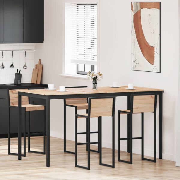 vidaXL &Tau;&rho;&alpha;&pi;έ&zeta;&iota; &mu;&pi;&alpha;&rho; &Phi;&upsilon;&sigma;&iota;&kappa;ό 110 x 55 x 105 &epsilon;&kappa;. &Sigma;&tau;&epsilon;&rho;&epsilon;ά &xi;&upsilon;&lambda;&epsilon;ί&alpha; &pi;&epsilon;ύ&kappa;&omicron;&upsilon;