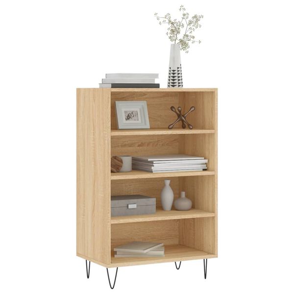 vidaXL Ραφιέρα Sonoma Δρυς 57 x 35 x 90 από Επεξεργασμένο Ξύλο