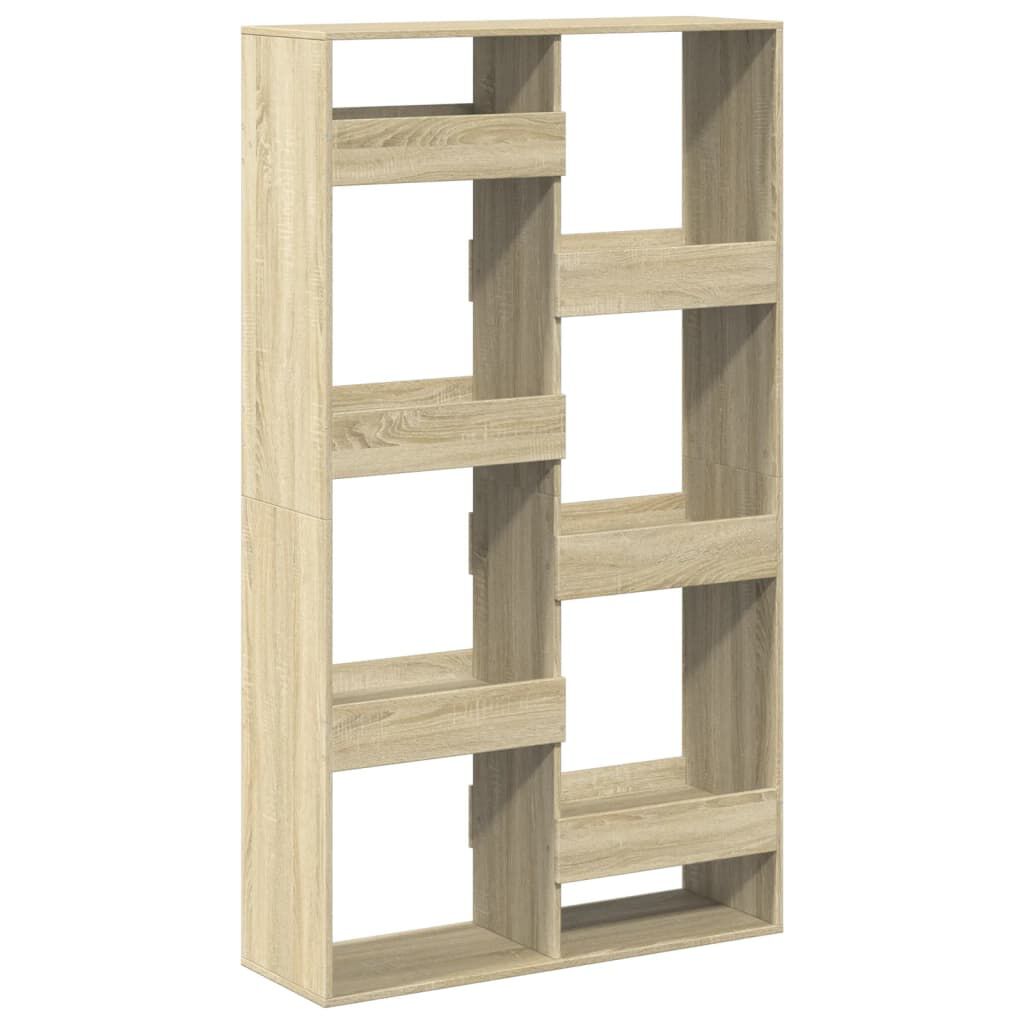 vidaXL Βιβλιοθήκη Sonoma Δρυς 100x33x175 εκ. από Επεξεργασμένο Ξύλο