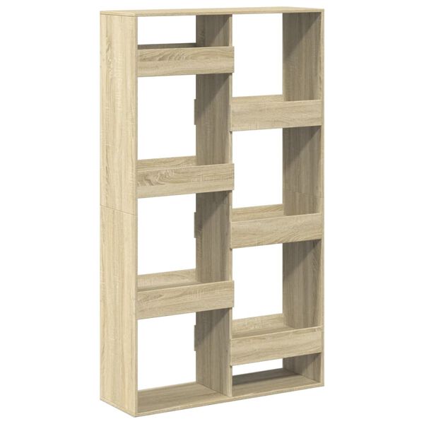 vidaXL Βιβλιοθήκη Sonoma Δρυς 100x33x175 εκ. από Επεξεργασμένο Ξύλο