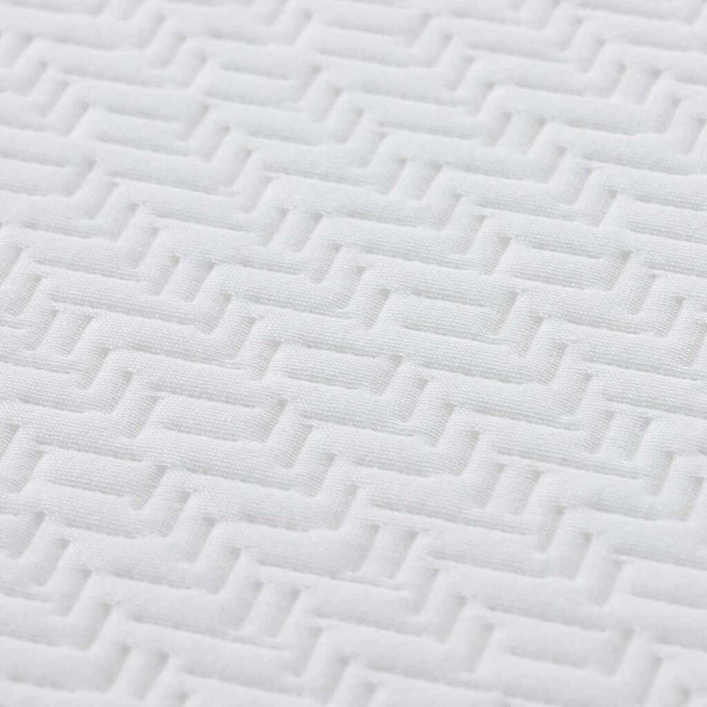 vidaXL Στρώμα Λευκό, Γκρι 200 x 200 cm Pěna