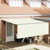 vidaXL Σκηνίτσα Αναδιπλούμενη Κρεμ 350 x 250 εκ Ύφασμα και Μέταλλο