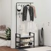 vidaXL Κρεμάστρα Γκρι sonoma 75 x 34 x 184 εκ Επεξεργασμένο ξύλο