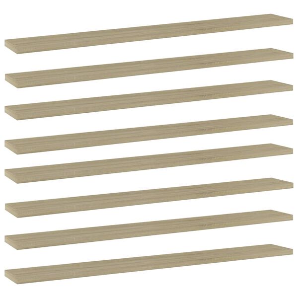 vidaXL &Rho;ά&phi;&iota;&alpha; &Beta;&iota;&beta;&lambda;&iota;&omicron;&theta;ή&kappa;&eta;&sigmaf; 8 &tau;&epsilon;&mu;. Sonoma &Delta;&rho;&upsilon;&sigmaf; 80x10x1,5 &epsilon;&kappa;. &Mu;&omicron;&rho;&iota;&omicron;&sigma;&alpha;&nu;ί&delta;&alpha;