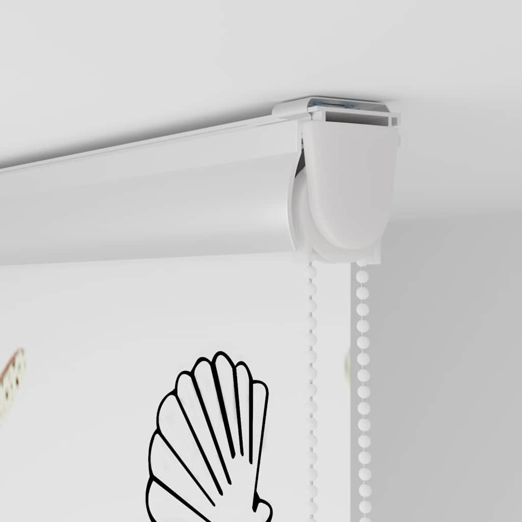 vidaXL Κουρτίνα Μπάνιου Ρολό κασέτα 120x240εκ. Πλάτος υφάσματος 116εκ.