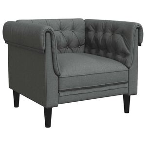 vidaXL &Pi;&omicron;&lambda;&upsilon;&theta;&rho;ό&nu;&alpha; Chesterfield &Sigma;&kappa;&omicron;ύ&rho;&omicron; &Gamma;&kappa;&rho;&iota; &Upsilon;&phi;&alpha;&sigma;&mu;ά&tau;&iota;&nu;&eta;