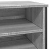 vidaXL Παπουτσοθήκη Γκρι Sonoma 80x38x78 εκ. από Επεξεργασμένο Ξύλο