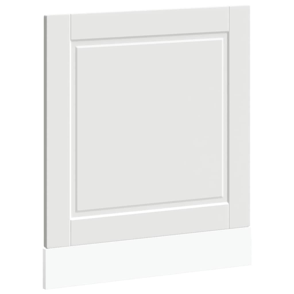 vidaXL Πίνακας πλυντηρίου πιάτων Porto Λευκό 60x1,5x67 εκ. Επεξ. Ξύλο