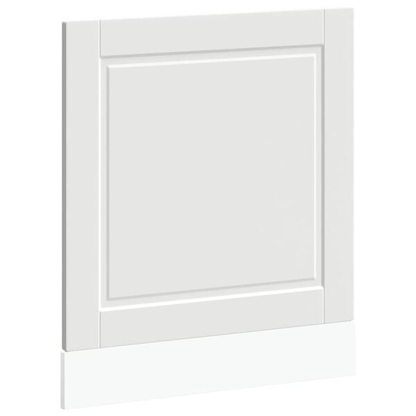 vidaXL Πίνακας πλυντηρίου πιάτων Porto Λευκό 60x1,5x67 εκ. Επεξ. Ξύλο