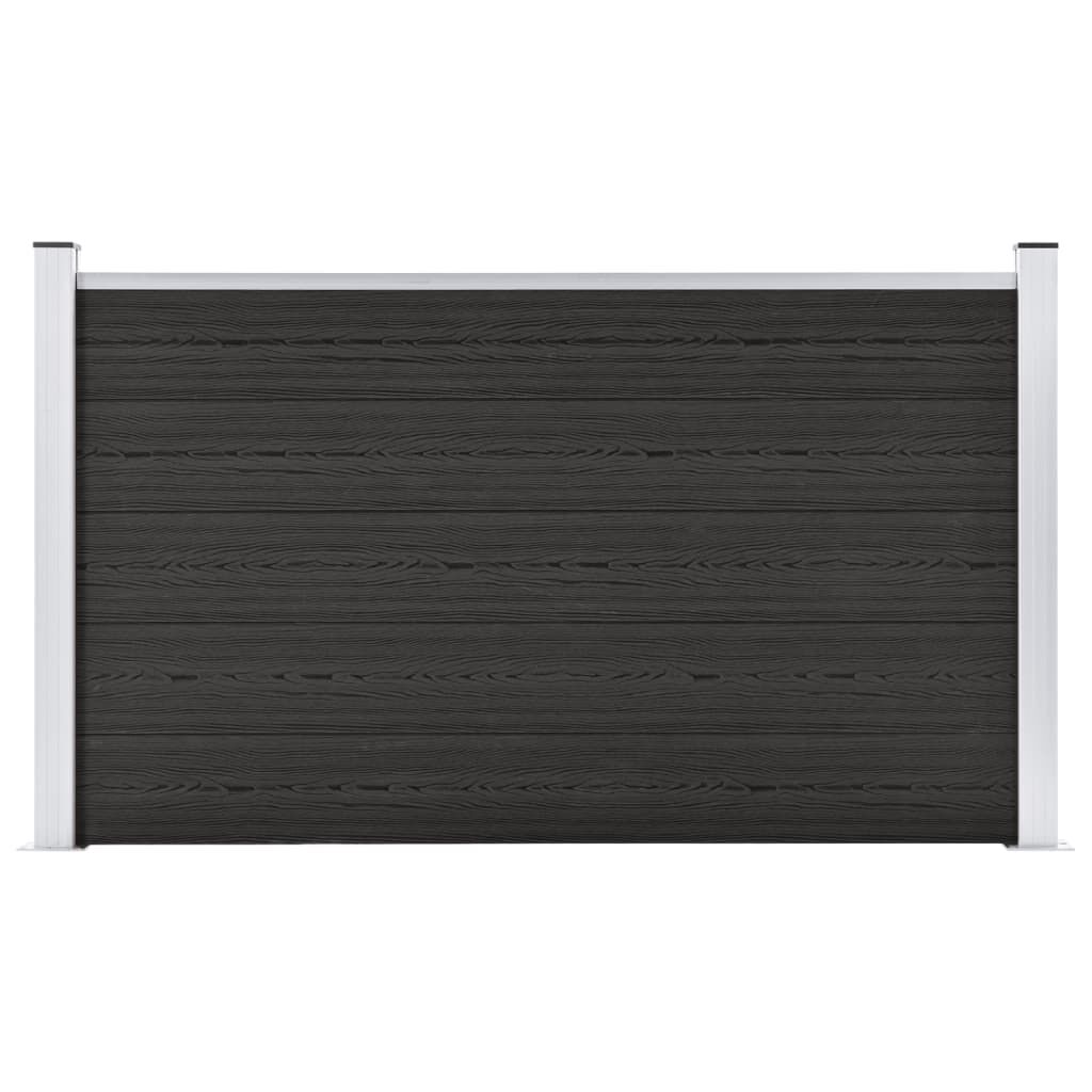 vidaXL Πάνελ Περίφραξης Γκρι 180 x 105 εκ. από WPC