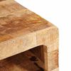 vidaXL Τραπέζια άκρης με ράφι 40 x 32 x 46 εκ Μασίφ ξύλο μάνγκο