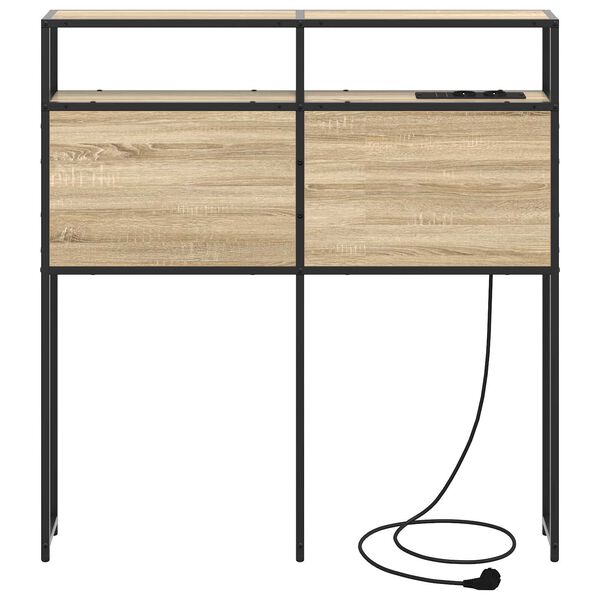 vidaXL Κεφαλάρι Αποθήκης Sonoma Oak 100 εκ. Επεξεργασμένο ξύλο