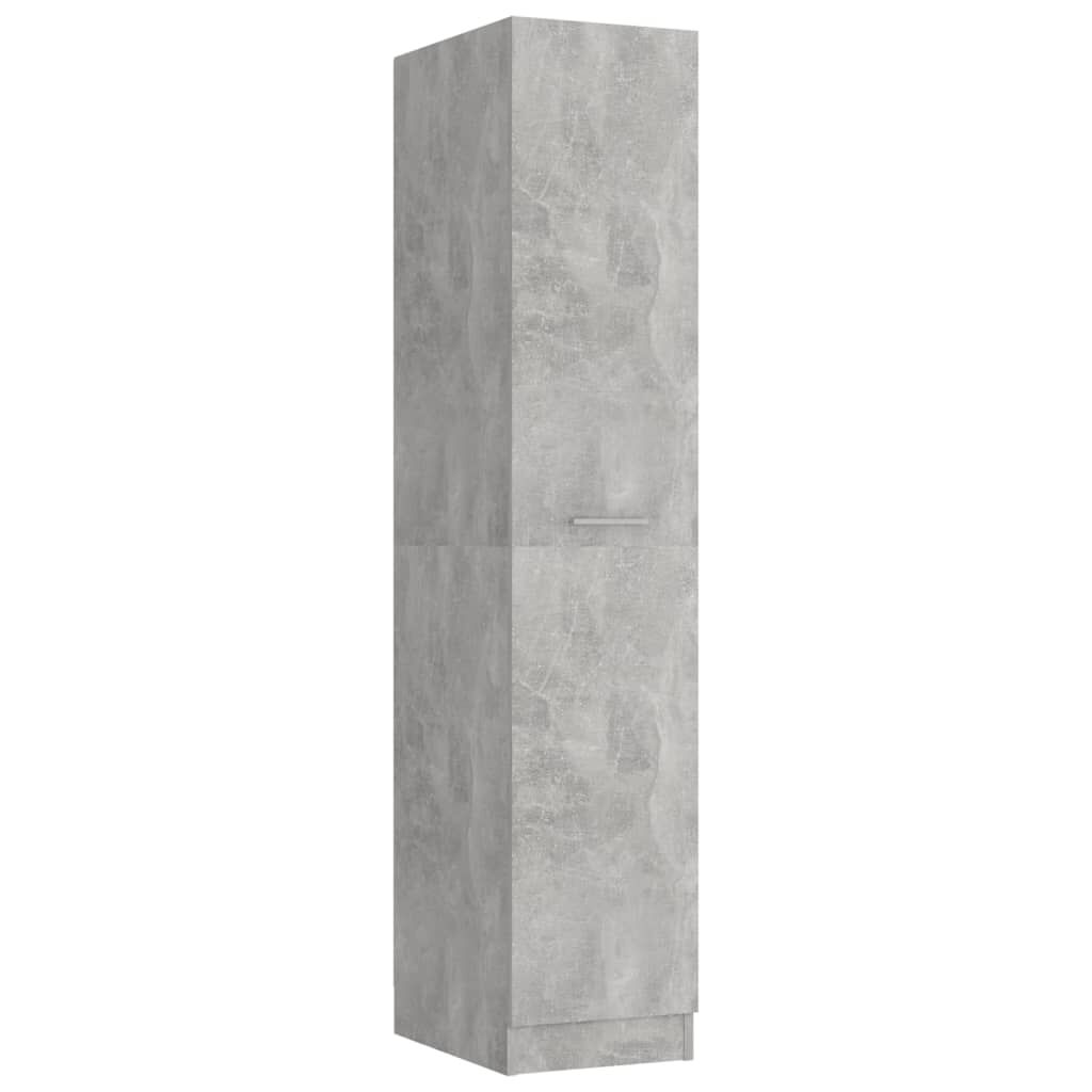 vidaXL Συρταριέρα Γενικής Χρήσης Γκρι Σκυρ.30x42,5x150 εκ. Επεξ. Ξύλο