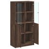vidaXL Ντουλάπα με Πόρτες 68x37x142 εκ. Επεξεργασμένο Ξύλο