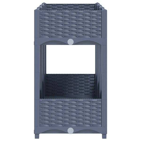 vidaXL Ζαρντινιέρα 120 x 40 x 71 εκ. από Πολυπροπυλένιο