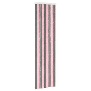 vidaXL &Kappa;&omicron;&upsilon;&rho;&tau;ί&nu;&alpha; &epsilon;&nu;&tau;ό&mu;&omega;&nu; Chenille &Alpha;&sigma;&eta;&mu;ί &Gamma;&kappa;&rho;&iota; &kappa;&alpha;&iota; &Rho;&omicron;&zeta; 56 x 200 cm
