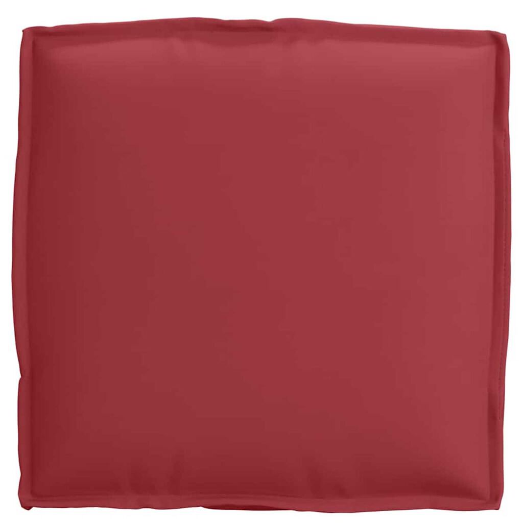 vidaXL Μαξιλάρι παλέτας για κάθισμα 2 pcs Κόκκινο 40 x 40 x 8 εκ.