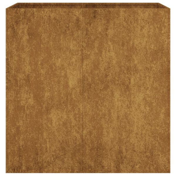 vidaXL Ζαρντινιέρα 80x40x80 εκ. από Ατσάλι Σκληρυθέν στον Αέρα
