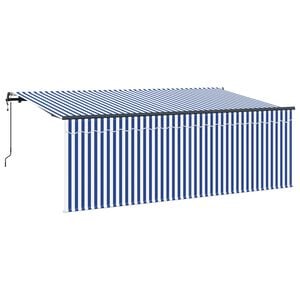 vidaXL &Alpha;&nu;&alpha;&delta;&iota;&pi;&lambda;&omicron;ύ&mu;&epsilon;&nu;&eta; &tau;έ&nu;&tau;&alpha; &Mu;&pi;&lambda;&epsilon; &kappa;&alpha;&iota; ά&sigma;&pi;&rho;&omicron; 350 x 200 cm