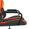 vidaXL Καρέκλα Gaming Μαύρο/Πορτοκαλί Συνθετικό Δέρμα