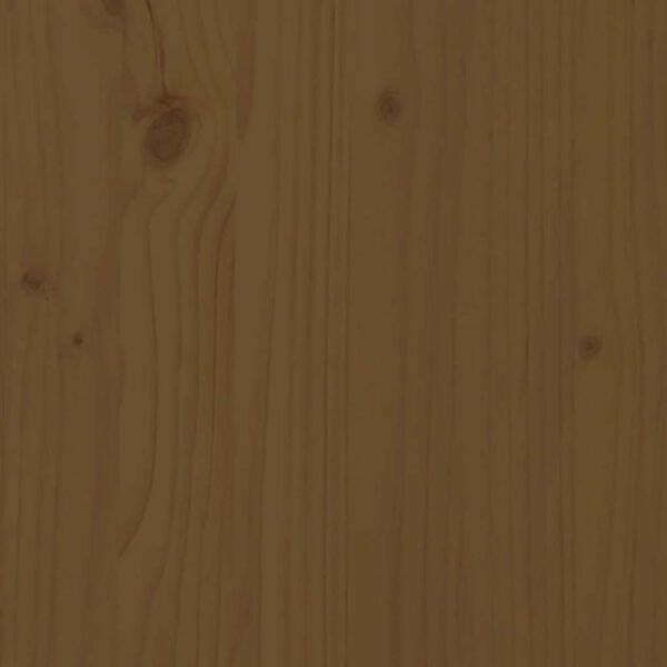 vidaXL Κομοδίνα 2 τεμ. Μελί 40 x 35 x 49 εκ. από Μασίφ Ξύλο Πεύκου
