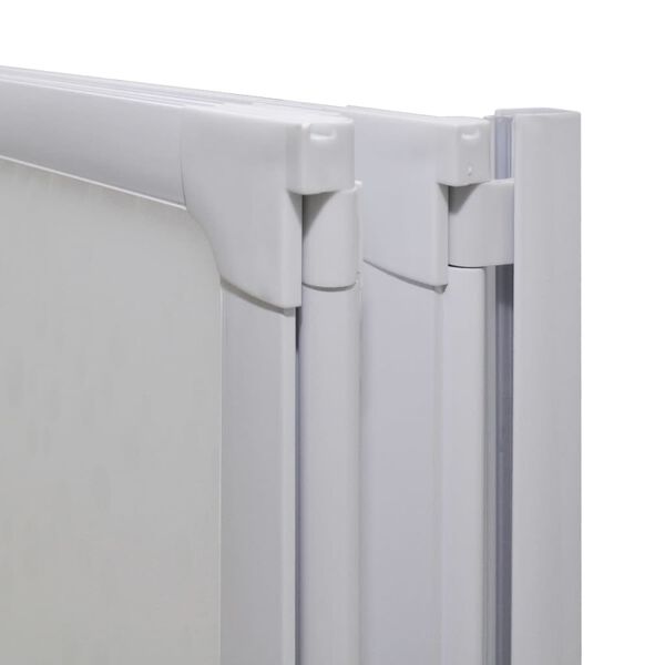 Πτυσσόμενο Διαχωριστικό Μπανιέρας 141 x 132 cm 3 Πάνελ