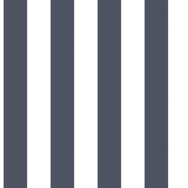 Urban Friends & Coffee Ταπετσαρία Τοίχου Λωρίδες Μπλε / Λευκό