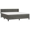 vidaXL &Kappa;&rho;&epsilon;&beta;ά&tau;&iota; Boxspring &mu;&epsilon; &Sigma;&tau;&rho;ώ&mu;&alpha; &Sigma;&kappa;&omicron;ύ&rho;&omicron; &Gamma;&kappa;&rho;&iota; 160x200 &epsilon;&kappa;. &Beta;&epsilon;&lambda;&omicron;ύ&delta;&iota;&nu;&omicron;