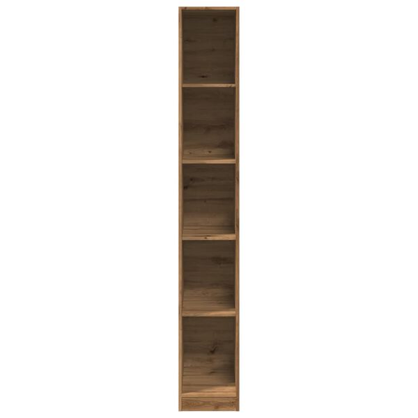 vidaXL Ντουλάπα Αρτισιανή Δρυς 30x50x200εκ από Επεξεργασμένο Ξύλο